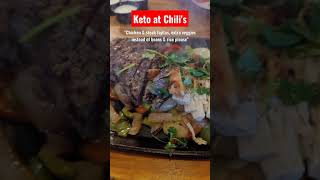 How to order keto / low carb at Chili's