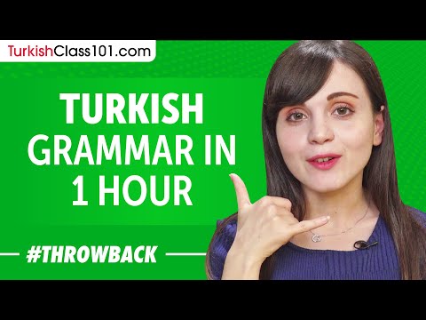 Turkish Grammar in 1 Hour