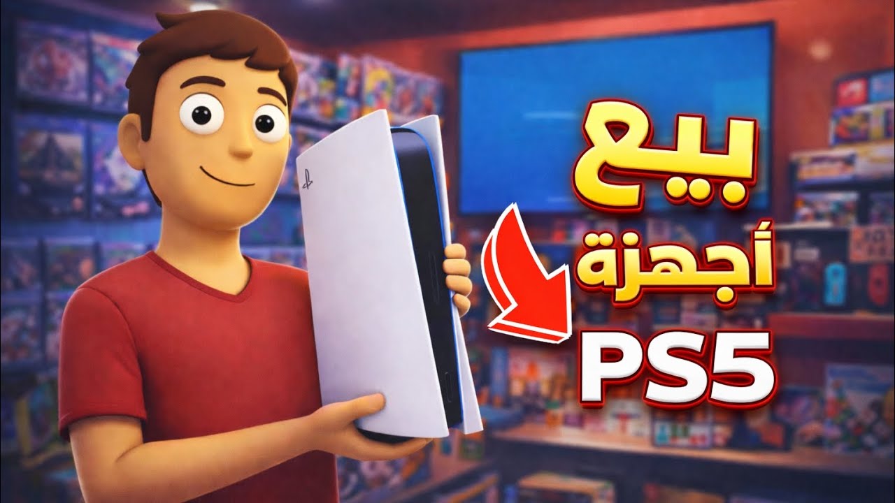 محاكي بيع الالعاب | بيع اجهزة بلايستيشن 5 