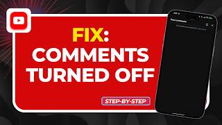 How to Fix YouTube Comments Turned Off 2026 (Full Tutorial!)