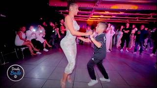 Increíble Niño Sorprende A Cubana Bailando Salsa Indira Mora Y Axel Dardon