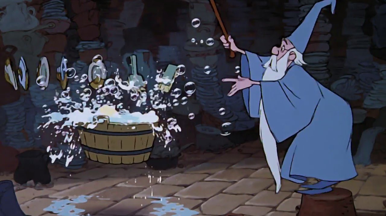 The Sword in the Stone - Rubity, scrubity, sweepity (Eu Portuguese ...