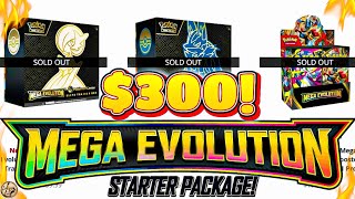 The MEGA EVOLUTION Starter Package!
