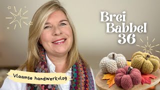Breibabbel 36 | Granny sjaal, gratis patroon pompoentjes en #Droomdeken8. #haken #breien