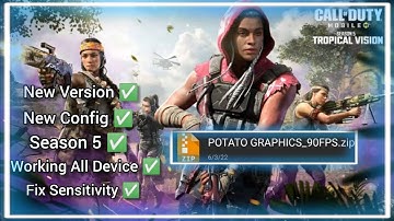 COD MOBILE 90 FPS CONFIG MP/BR | ENHANCE GRAPHICS