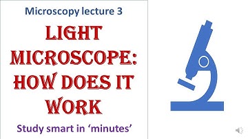 Light microscope| Mechanism | Types| Anatomy | Body parts | Working principle | Microscopy lecture 3