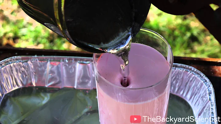 Molten Aluminum Vs. Oobleck (Non-Newtonian Fluid)