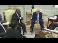 Donald Trump piège le président sud-africain à la Maison Blanche