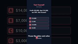Taxes and Depreciation Quiz 18