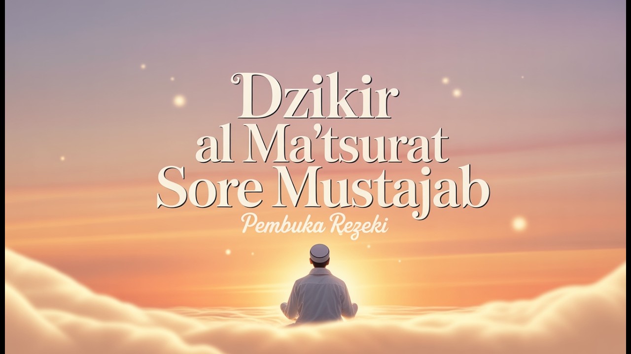 Bacaan Merdu DZIKIR Petang Pembuka Pintu Rezeki | Dzikir Mustajab Pagi & Petang | Doa Al-Matsurat 44