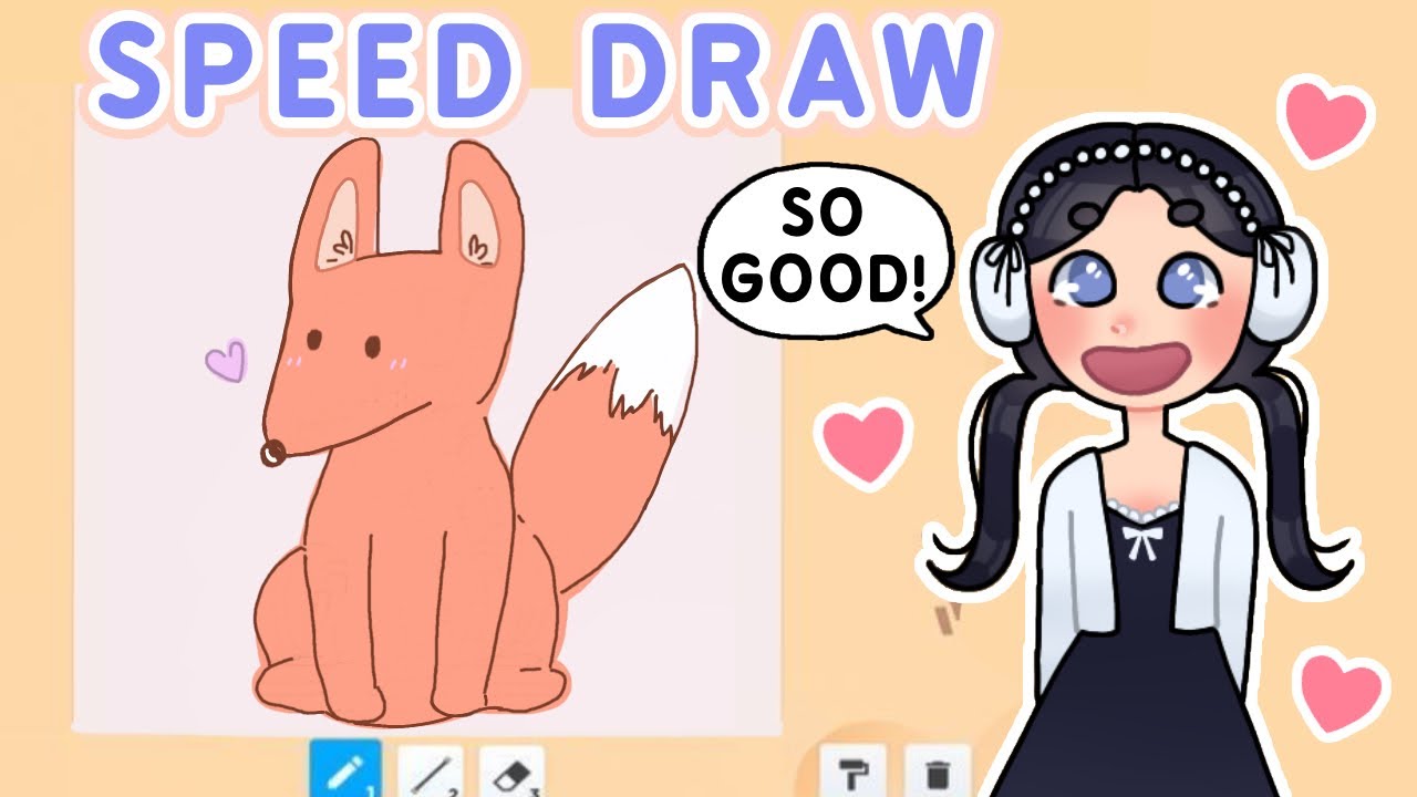 Game: Speed draw #roblox #art #artist #speeddraw #fyp #fypart #drawin