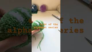 4/26 pompom alphabet series