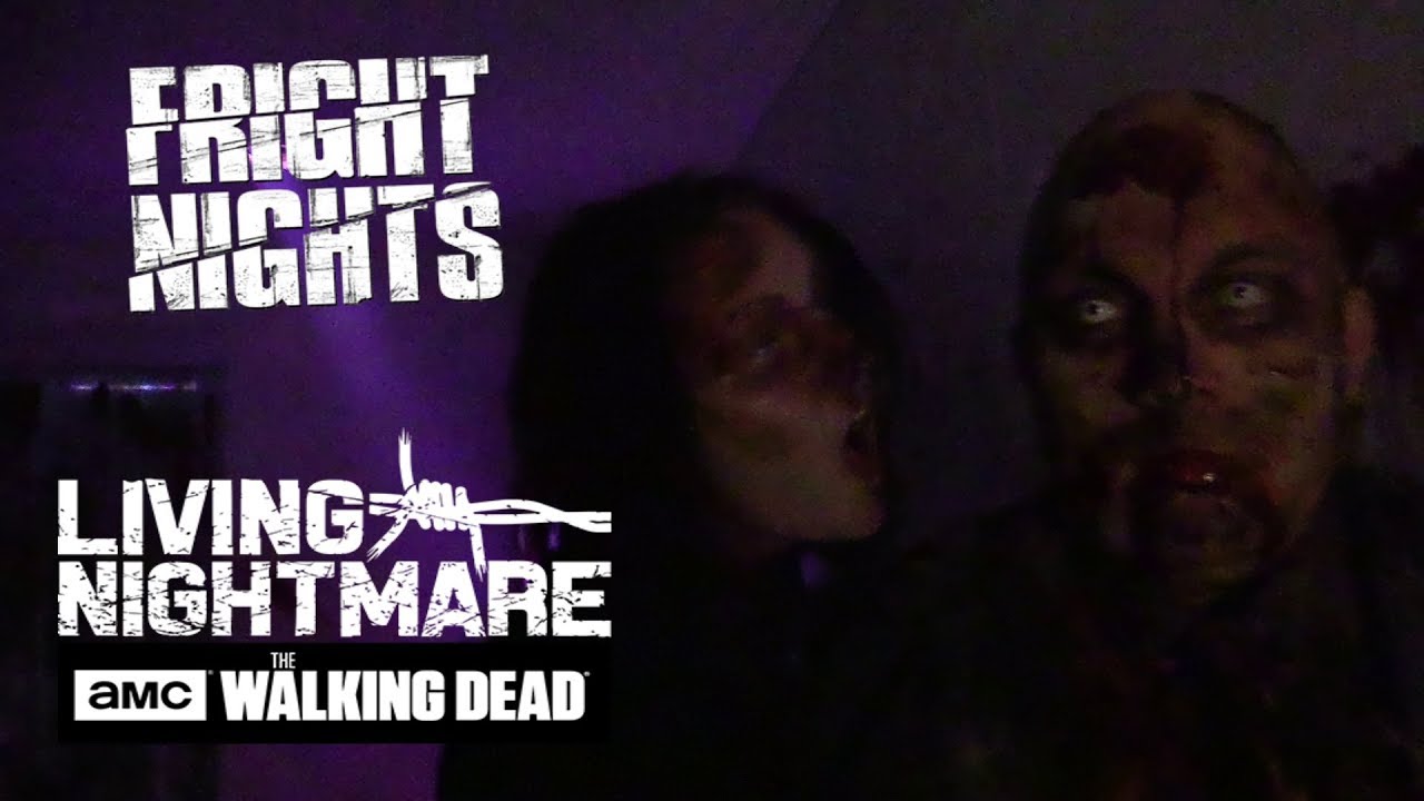 The Walking Dead: Living Nightmare scare maze Thorpe Park Fright Nights