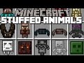 Minecraft stuffed animals mod  play with all mobs safely as toys minecraft
