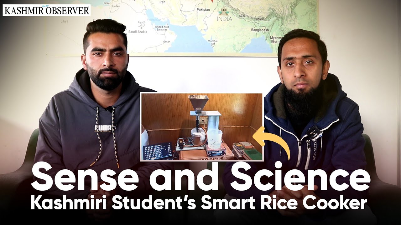 Sense and Science: Kashmiri Student’s Smart Rice Cooker