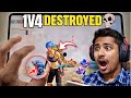 1v4 DESTROYED 😱 iPad Pro 6 Finger Handcam | PUBG Mobile / BGMI Solo vs Squad
