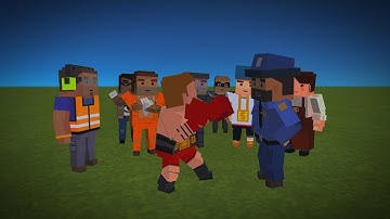 Testing Out The NEW ssb2 NPC’s! - simple sandbox 2 - UPDATE 1.6.3