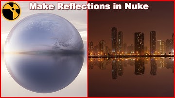 How to Make Reflections in Nuke | 3D | Make Reflections | Nuke Compositing #nuke #compositing