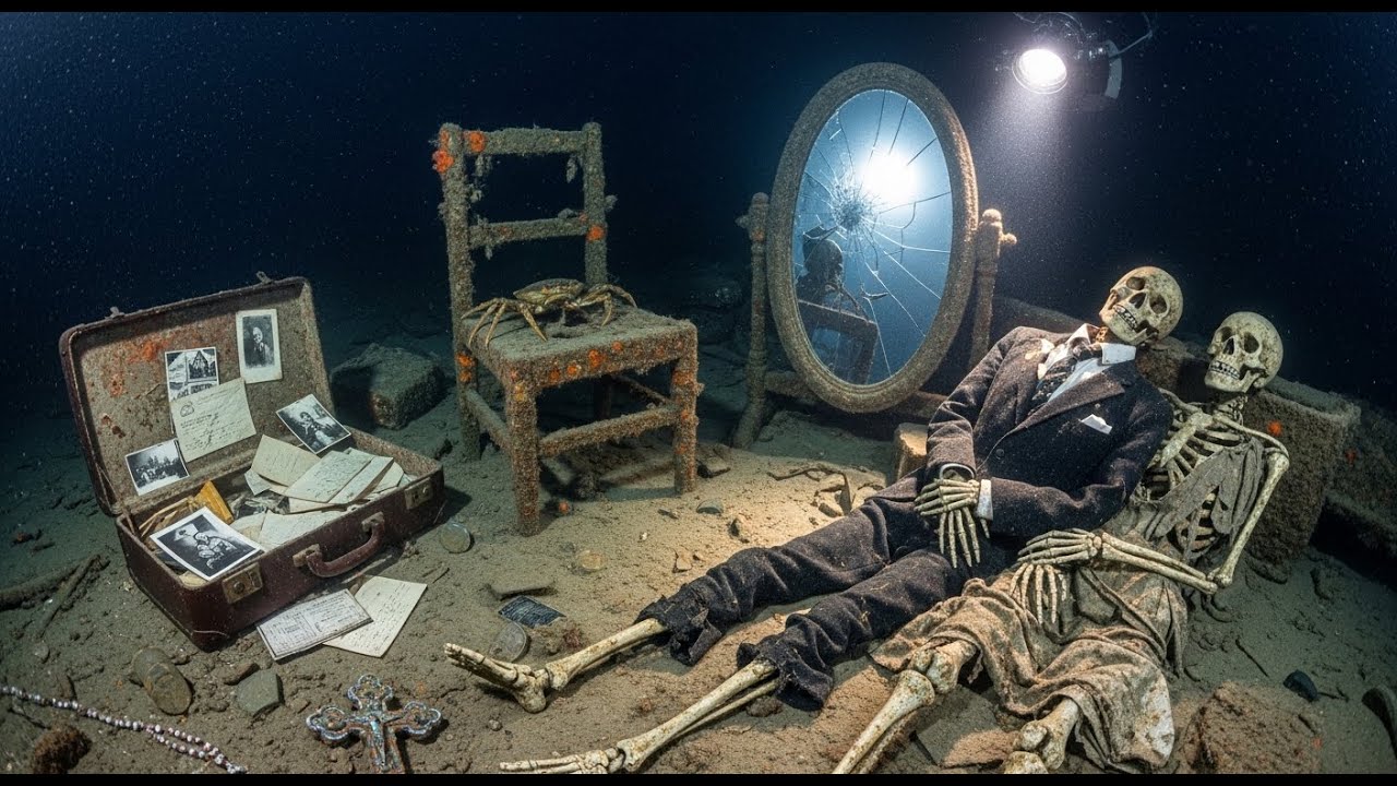 Those final moments on the Titanic were horrific: The skeleton has lain here for 114 years.