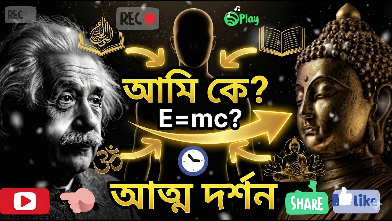 Einstein ❌ Buddha? | Science vs Spirituality | সত্যিটা কী? | Bengali Explained