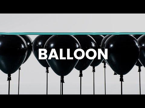 UP BALLOON Coffee Table (Black Edition) by Duffy London