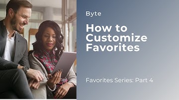How to Customize Favorites