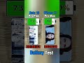Iphone 17 pro max VS Redmi note 15 pro+ Battery 🔋test #midrangephone #androidpie