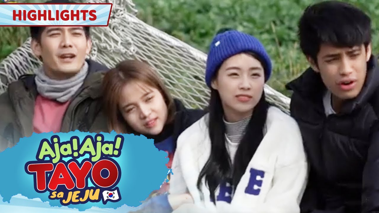 Robi, Donny, Kristel, and Shine arrive at their place in Jeju Island | Aja! Aja! Tayo sa Jeju