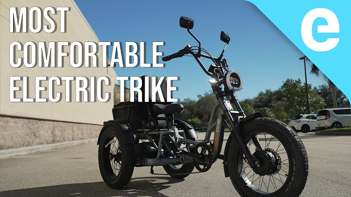 MeetOne Tour Review: The MOST Comfortable E-Trike Ever!
