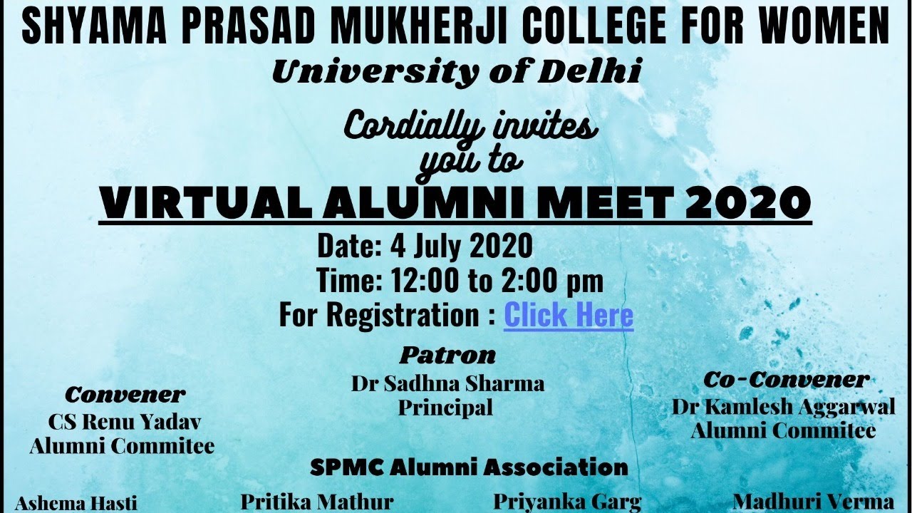 Virtual Alumni Meet 2020
