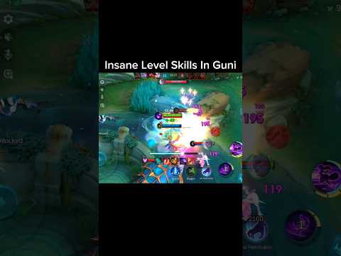 Insane Level Skills In Guinevere 🤯💀 #mobilelegends #mlbb