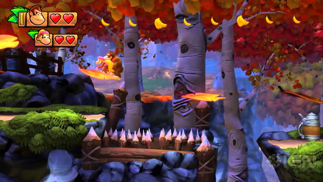 Let's Play Donkey Kong Tropical Freeze -- World 2 -- Ep. 3