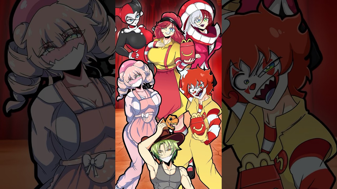 Gender Swap 🎭 Amazing Digital Circus X McDonald