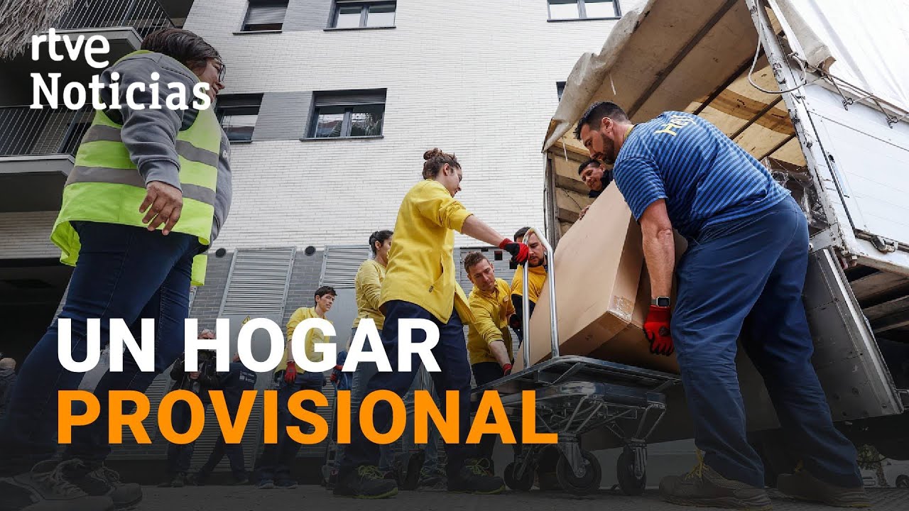 INCENDIO VALENCIA: DIEZ FAMILIAS damnificadas entran a VIVIR a un EDIFICIO de SAFRANAR | RTVE