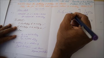 Solving Problem based on Steam Properties - M3.29 - Engineering Thermodynamics in Tamil