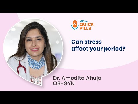 Videó: A stressz késlelteti a menstruációját?