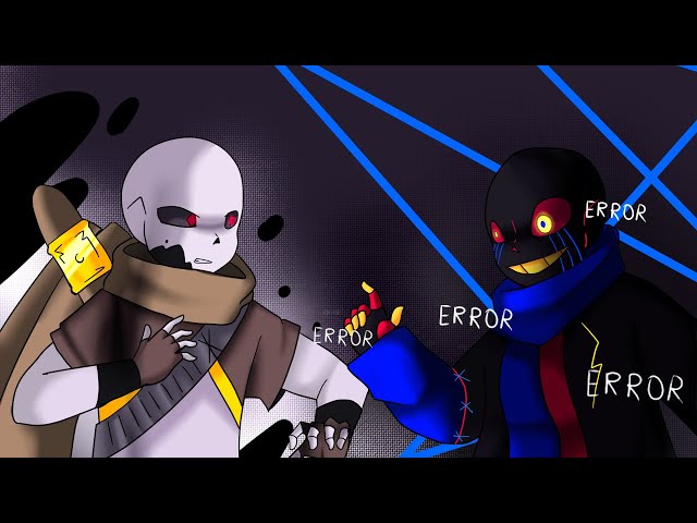 Ink Sans Fight Killer Sans GIF