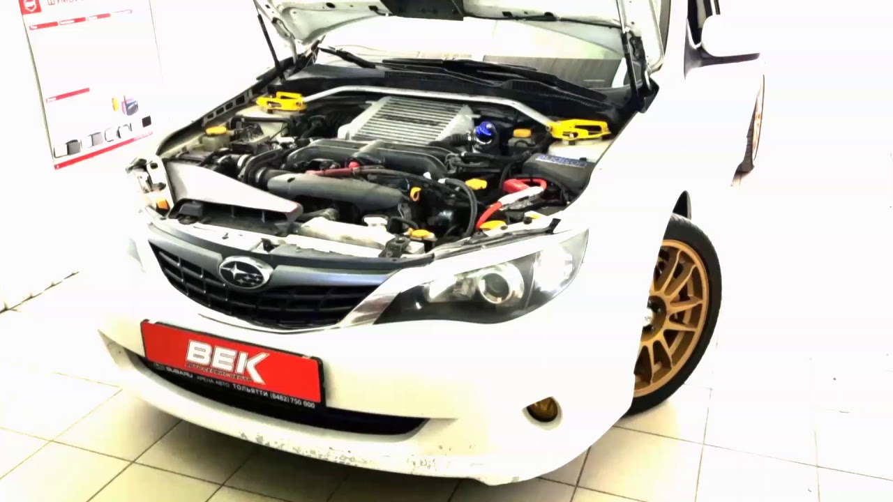 Выхлоп subaru wrx