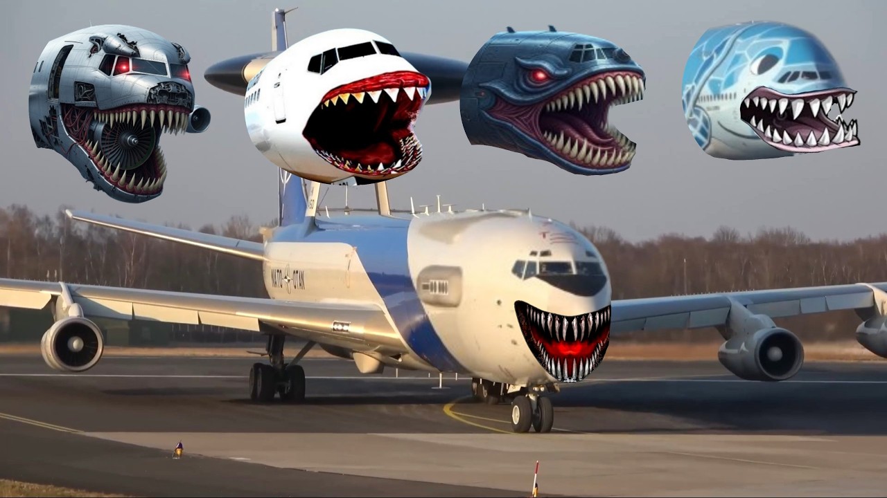 Games Tebak Gambar Pesawat Monster, Pesawat Terbang, Mencocokan Gambar, Wrong Heads