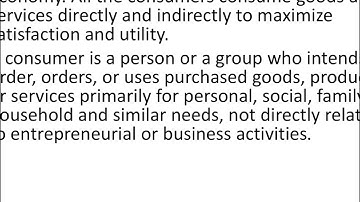 SAITM BBA SEM 6 CONSUMER PROTECTION UNIT 1 LECTURE 1