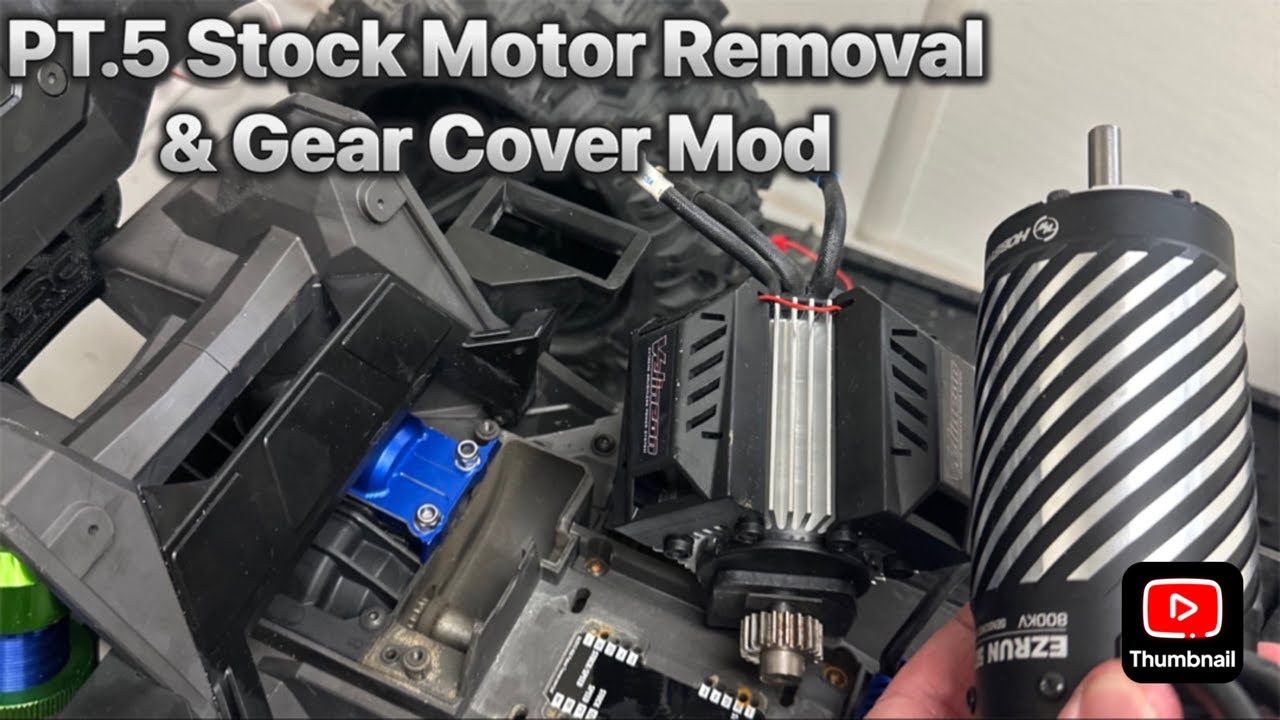 Traxxas XRT Build PT. 5 Cush Drive Cover with Belt Drive Mod! YouTube