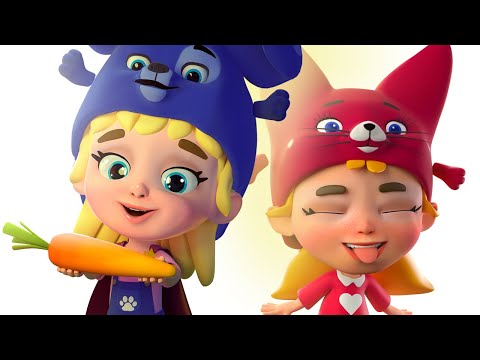 Peek a Boo song - Short and simple Songs for kids by Funny Hats