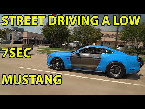 Street Driving A 7sec Mustang