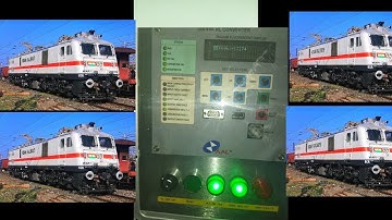 AAL COMPANY HOTEL LOAD CONVERTER IN WAP 7 LOCO