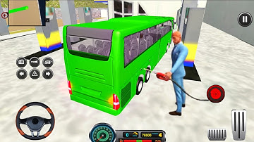 Best Bus Games 2025 - Real Uphill Coach Bus Offroad Driving Video Game - Android GamePlay