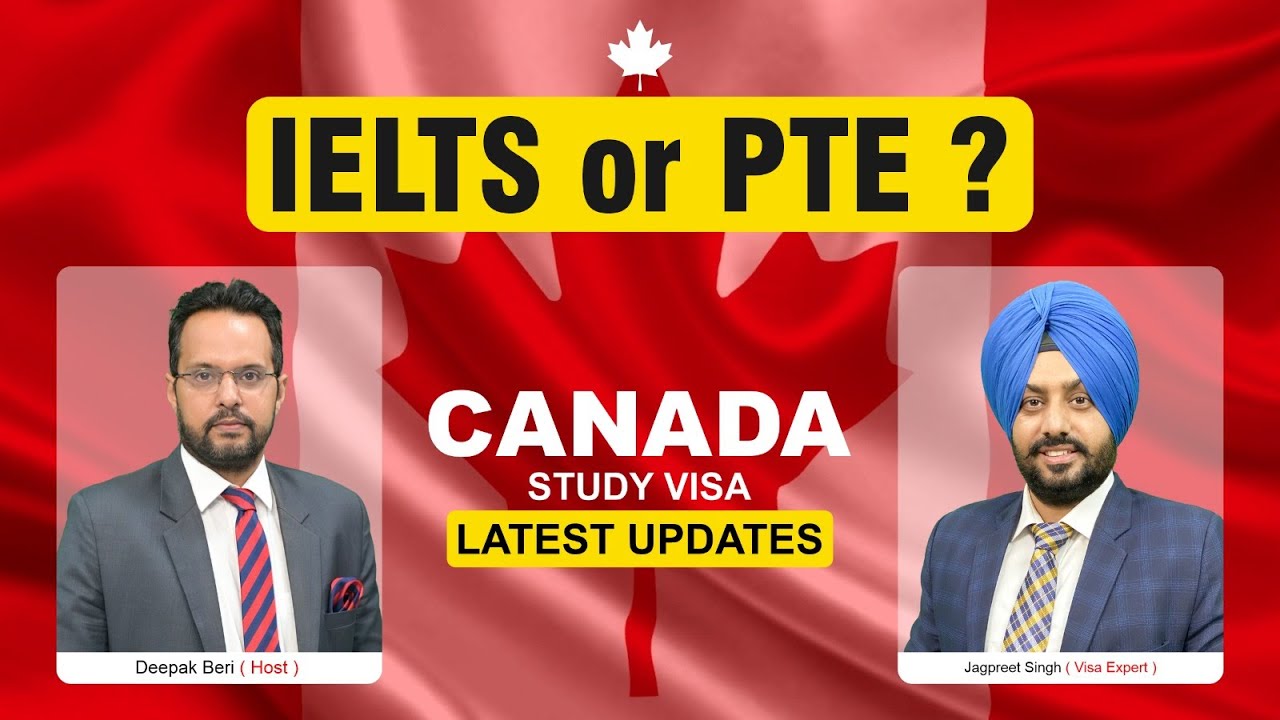 Canada IELTS or PTE ? | STUDY VISA UPDATES 2023 | USA CANADA UK - YouTube