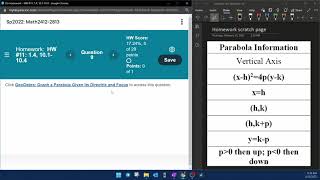 Precalculus - HW#7 Question #9 - MyLab Math