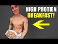 Easy High Protein Breakfast (52 GRAMS!!)