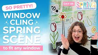 Pretty Floral Window Decorations for Spring 🦋 Spring CC 2026