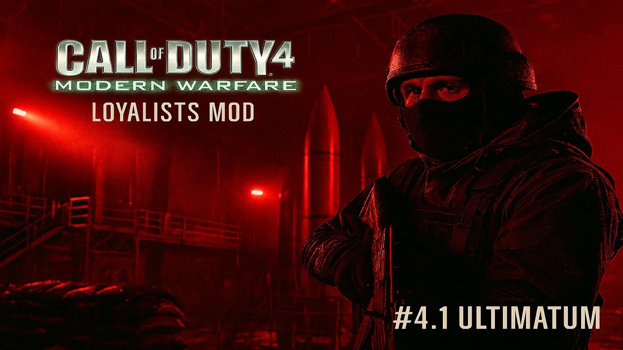 Call of Duty 4: ICBM-Mission - Loyalists Mod | No Commentary 4K60FPS Cinematic